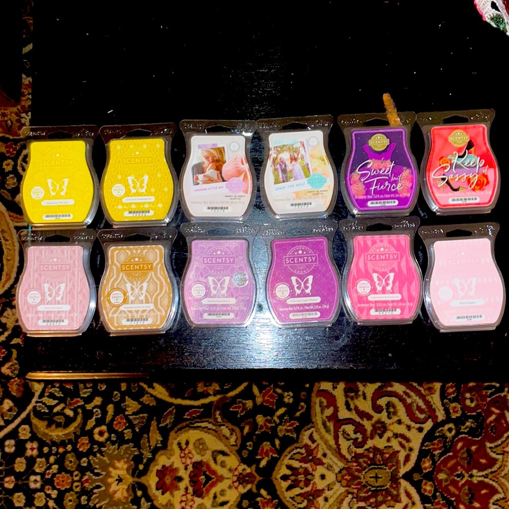 READ DESCRIPTION Scentsy bars 10 Pack New and Slightly used.